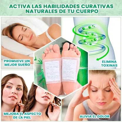 CAJA DE PARCHES DETOX KINOKI PARA PIES