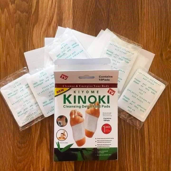 CAJA DE PARCHES DETOX KINOKI PARA PIES