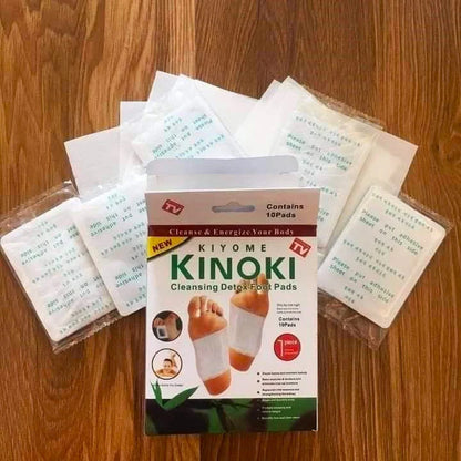 CAJA DE PARCHES DETOX KINOKI PARA PIES